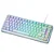 Teclado Gamer Magnético Attack Shark X82 HE 75%, Rapid Trigger, 8000Hz, 0.01ms, Backlit RGB, Branco e Cinza - Imagem 2