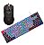 Combo Gamer Teclado Mecânico Revenger BKL003, Switch Red, RGB + Mouse Revenger Tiger MO-TGR002, RGB, 6200DPI - Imagem 1