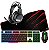 Combo Gamer Kit Teclado + Mouse Knup TE124 + Headset Onistek FN638 + Mousepad Dazz Control MP03 79,5 X 34,5 cm - Imagem 1