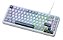 Teclado Gamer Magnético Attack Shark X82 HE 75%, Rapid Trigger, 8000Hz, 0.01ms, Backlit RGB, Branco - Imagem 2