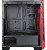 Gabinete K-mex Vamp, Mid Tower, Com 3 Fans Red, Lateral de Acrílico - Imagem 4