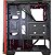 Gabinete K-mex Vamp, Mid Tower, Com 3 Fans Red, Lateral de Acrílico - Imagem 6