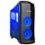 Gabinete Mymax Pegasus, Mid Tower, Com 2 Fans, Lateral de Acrílico, Preto - Imagem 1