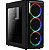 Gabinete Aerocool SI-5200 RGB, Mid Tower, Com 3 Fans, Lateral de Acrílico, Preto - Imagem 1