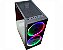 Gabinete Kmex Anjo de Combate, Mid Tower, Com 2 Fans, Lateral de Vidro Temperado, Preto - Imagem 2