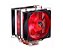 Cooler Box Dex Vermelho DX-9100D, Duplo fan 92mm, Preto - Imagem 1