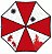 Placa Decorativa Evil Corp, PD28, 30 X 30 cm - Imagem 1