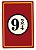 Placa Decorativa 9 3/4, PD14, 24 X 16 cm - Imagem 1