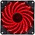 Cooler Vinik V. Lumi, Vermelho, 120mm - Imagem 1
