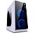 Gabinete Vinik Crater, Mid Tower, Com 2 Fans Blue, Lateral de Acrílico - Imagem 1