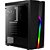 Gabinete Aerocool Bolt RGB, Mid Tower, Com 1 Fan, Lateral de Acrílico, Preto - Imagem 1