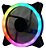 Kit Cooler Redragon GC-F011, 3 unidades, RGB, 120mm - Imagem 2