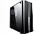 Gabinete K-mex  Odyssey Black, Mid Tower, Lateral de Acrílico, LED frontal - Imagem 1