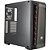 Gabinete Cooler Master MB511 Vermelho MB511, Mid Tower, Com 1 Fan, Lateral de Acrílico - Imagem 1