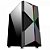 Gabinete Fortrek Holt RGB preto, Mid Tower,  Lateral em acrílico - Imagem 1