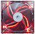 Cooler Dex DX-14T LED Vermelho, 140mm - Imagem 1
