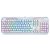 Teclado Mecânico Gamer Redragon Varuna Branco, RGB, Swich Redragon MK2 Red, ABNT2 - Imagem 3