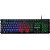 Teclado Gamer Fortrek G Blackfire, LED, Multimídia, ABNT2 - Imagem 1