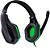 Headset Gamer Vinik Ogma Preto e Verde + Cabo adaptador P3 p/ P2 - Imagem 1
