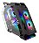 Gabinete Gamer Pixxo LKS06S, Lateral de Vidro Temperado, Preto - Imagem 1
