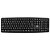 Teclado Bright, ABNT2, USB, Preto - Imagem 1