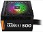 Fonte Gamdias Kratos E1-500W, RGB, GD-Z500ZZZ - Imagem 2