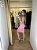 Vestido Tricô Midi Rosa Bebê - Imagem 5