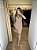 Vestido Tricô Alça Midi Nude - Imagem 7