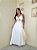 Vestido Longo Recorte Branco - Imagem 4