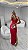 Vestido Tricô Lurex Alça Vermelho - Imagem 3
