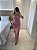 Vestido Tricô Tomara Que Caia Longo Rosa - Imagem 7