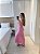 Vestido Tricô Tomara Que Caia Longo Rosa - Imagem 3