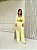 Cropped Nó Estampado Amarelo - Imagem 1