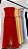 Conjunto Calça e Cropped Botões Cores - Imagem 1