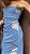 Vestido Tule Tomara Que Caia Floral Azul - Imagem 2
