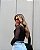 Blusa Tule Gola Preto - Imagem 3