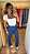 Calça Jeans Wide Leg Reta Cores - Imagem 12