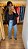 Calça Jeans Wide Leg Reta Cores - Imagem 15