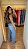 Calça Jeans Wide Leg Reta Cores - Imagem 16