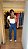Calça Jeans Wide Leg Reta Cores - Imagem 1