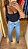 Calça Jeans Wide Leg Reta Cores - Imagem 5