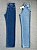 Calça Jeans Wide Leg Reta Cores - Imagem 3