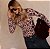Blusa Tule Gola Leopardo - Imagem 2