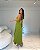 Vestido Midi Frente Única Verde Olivia - Imagem 3