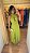 Vestido Midi Frente Única Verde Olivia - Imagem 10