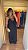 Vestido Longo Babado Preto - Imagem 6