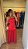 Vestido Longo Tomara Que Caia Vermelho - Imagem 1