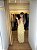 Vestido Longo Poá Amarelo - Imagem 4