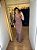 Vestido Longo Poá Marrom - Imagem 2