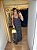 Vestido Longo Poá Preto - Imagem 1